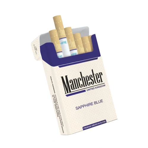 1 Manchester Sapphire Blue - AU Fast shipping - carton of cigarettes - 10 packs